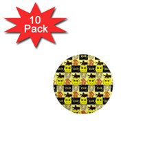 Smily 1  Mini Magnet (10 pack) 