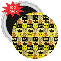 Smily 3  Magnets (100 pack)