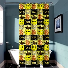 Smily Shower Curtain 36  x 72  (Stall) 