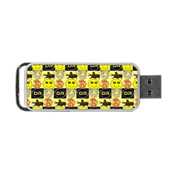 Smily Portable USB Flash (One Side)