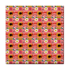 Egg Eyes Tile Coaster by Sparkle