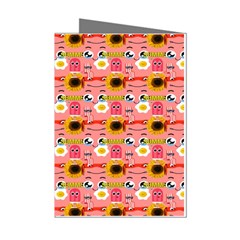 Egg Eyes Mini Greeting Cards (pkg Of 8) by Sparkle