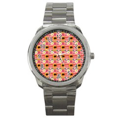 Egg Eyes Sport Metal Watch by Sparkle