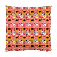 Egg Eyes Standard Cushion Case (one Side) by Sparkle