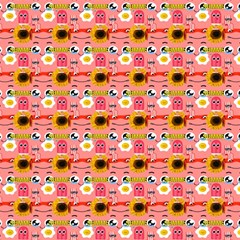 Egg Eyes Play Mat (square) by Sparkle