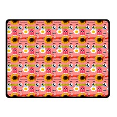 Egg Eyes Fleece Blanket (small) by Sparkle