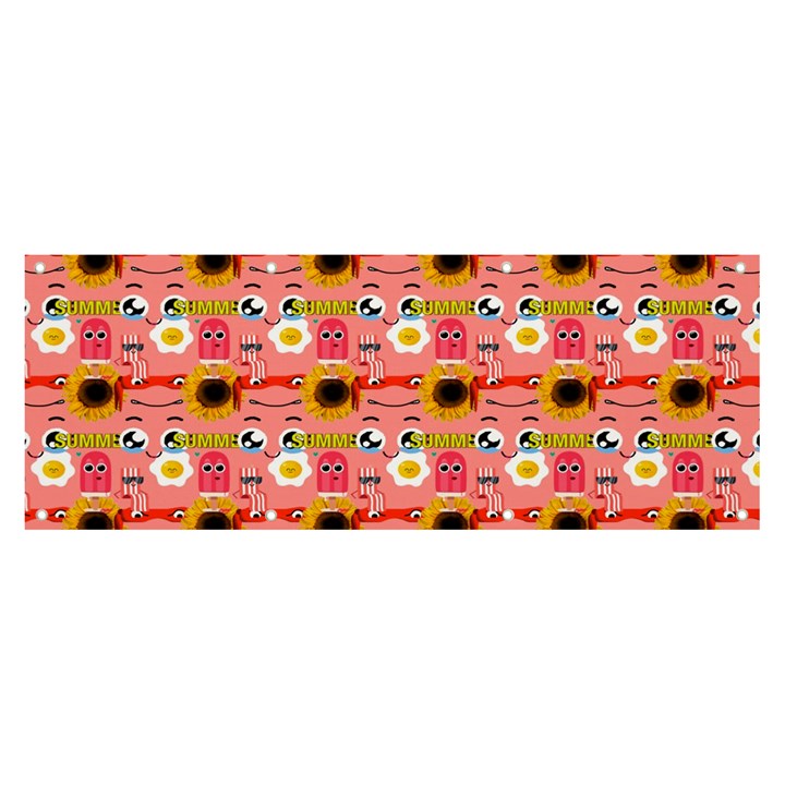 Egg Eyes Banner and Sign 8  x 3 