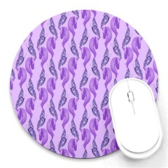 Unicorn Butterfly Round Mousepad