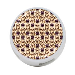 Pugs 4-port Usb Hub (one Side) by Sparkle