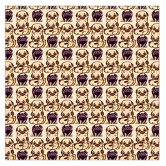 Pugs Square Satin Scarf (36  X 36 ) by Sparkle