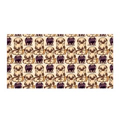 Pugs Satin Wrap 35  X 70  by Sparkle