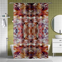 Marbled Confetti Shower Curtain 48  X 72  (small)  by kaleidomarblingart