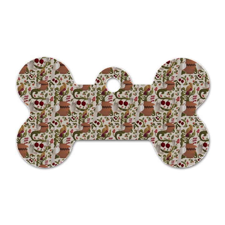 pattern  Dog Tag Bone (One Side)