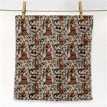 pattern  Face Towel Front