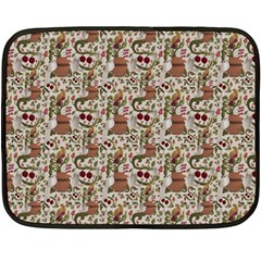 Pattern  Fleece Blanket (mini) by Gohar