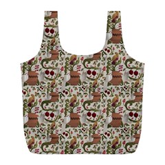 Pattern  Full Print Recycle Bag (l)