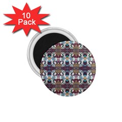 Multicolored Ornate Decorate Pattern 1 75  Magnets (10 Pack)  by dflcprintsclothing