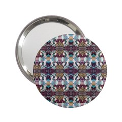 Multicolored Ornate Decorate Pattern 2.25  Handbag Mirrors