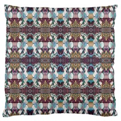 Multicolored Ornate Decorate Pattern Large Cushion Case (One Side)