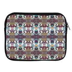 Multicolored Ornate Decorate Pattern Apple iPad 2/3/4 Zipper Cases