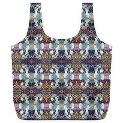 Multicolored Ornate Decorate Pattern Full Print Recycle Bag (xl)