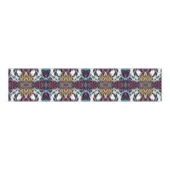 Multicolored Ornate Decorate Pattern Velvet Scrunchie