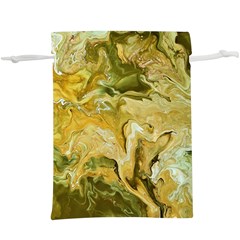 Kaleido Art Gold Lightweight Drawstring Pouch (xl)