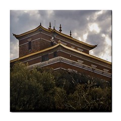 Buddhist Temple, Lavalleja, Uruguay Tile Coaster