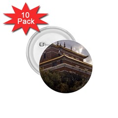 Buddhist Temple, Lavalleja, Uruguay 1.75  Buttons (10 pack)