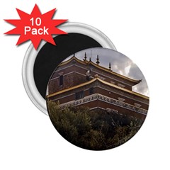 Buddhist Temple, Lavalleja, Uruguay 2.25  Magnets (10 pack) 