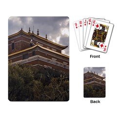 Buddhist Temple, Lavalleja, Uruguay Playing Cards Single Design (rectangle) by dflcprintsclothing