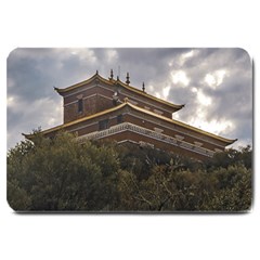 Buddhist Temple, Lavalleja, Uruguay Large Doormat