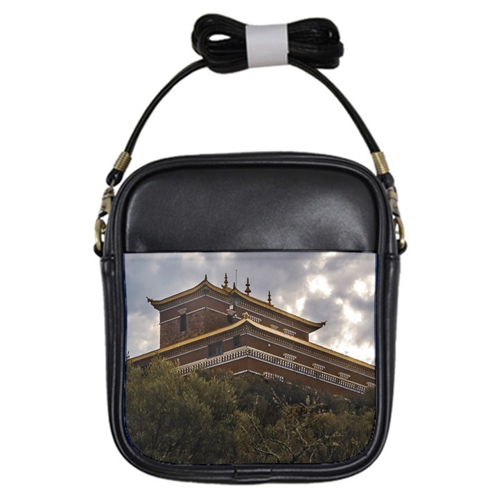 Buddhist Temple, Lavalleja, Uruguay Girls Sling Bag