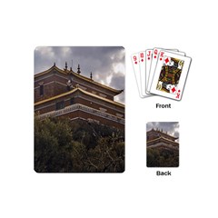 Buddhist Temple, Lavalleja, Uruguay Playing Cards Single Design (mini) by dflcprintsclothing