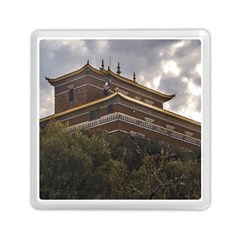 Buddhist Temple, Lavalleja, Uruguay Memory Card Reader (Square)