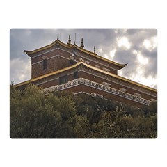 Buddhist Temple, Lavalleja, Uruguay Premium Plush Fleece Blanket (mini) by dflcprintsclothing