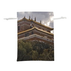 Buddhist Temple, Lavalleja, Uruguay Lightweight Drawstring Pouch (S)