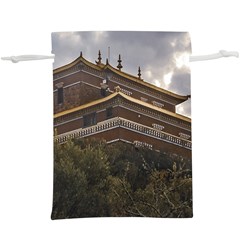 Buddhist Temple, Lavalleja, Uruguay Lightweight Drawstring Pouch (XL)