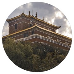 Buddhist Temple, Lavalleja, Uruguay Round Trivet