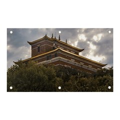 Buddhist Temple, Lavalleja, Uruguay Banner and Sign 5  x 3 