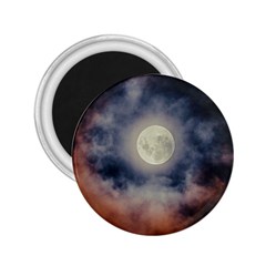 Dark Full Moonscape Midnight Scene 2 25  Magnets by dflcprintsclothing