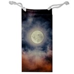 Dark Full Moonscape Midnight Scene Jewelry Bag Front