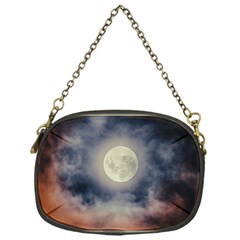 Dark Full Moonscape Midnight Scene Chain Purse (one Side) by dflcprintsclothing