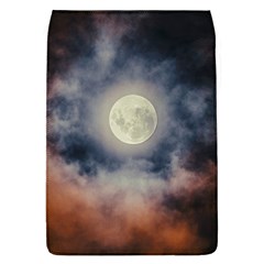 Dark Full Moonscape Midnight Scene Removable Flap Cover (l) by dflcprintsclothing