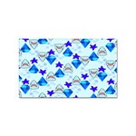 Sealife Sticker Rectangular (100 pack) Front