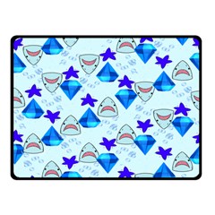 Sealife One Side Fleece Blanket (small) by Sparkle