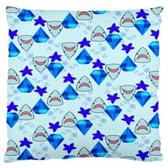 Sealife Large Cushion Case (one Side) by Sparkle