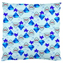 Sealife Standard Flano Cushion Case (two Sides) by Sparkle