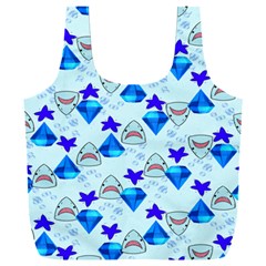 Sealife Full Print Recycle Bag (xxl) by Sparkle