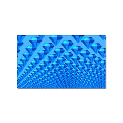 Diamond Pattern Sticker (rectangular) by Sparkle